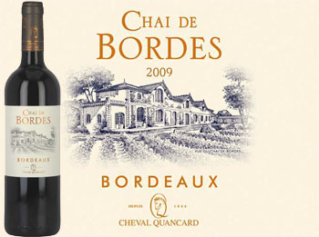 Vino Bordeaux Chai De Bordes Quancard 2010