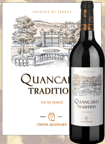 Vino Bordeaux Quancard Tradition 