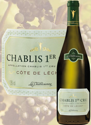 Vino Chablis C�te de L�chet 2009