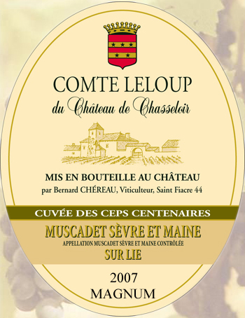 Vino Val de Loire Ch�teau De Chasseloir 2010